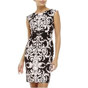 Women’s  Established 1962 damask sheath dress size 12